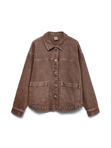 Image of VERO MODA Vmjamie LS Denim Shacket Mix Ga Noos