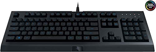Image of Razer Cynosa Lite - Gamer Keyboard (Fully Programmable, Chroma RGB Lighting, Splash Resistant) AZERTY Keyboard | Black