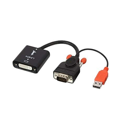 Image of LINDY VGA to DVI-D Converter Adapter with USB Power