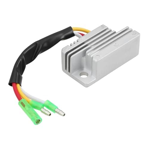 Image of ECSiNG ATV 3 Wire Voltage Regulator Rectifier 55X-81960-90 Compatible with Yamaha YFM80 Badger 80 YFM100 Champ YFM80U Moto-4 80