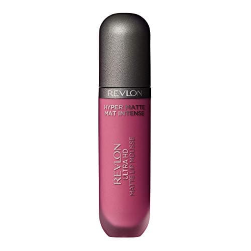 Image of Revlon Ultra HD Lip Mousse Hyper Matte, Longwearing Creamy Liquid Lipstick in Pink, Dusty Rose (800)