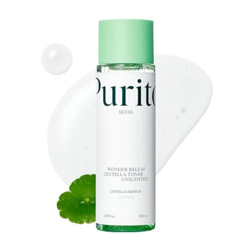 Image of PURITO Centella Unscented Toner, 200ml 6.76 fl.oz, Korean Centella, for Sensitive Skin, Soothing, Facial Toner for face, K-Beauty, Korean Skin Care