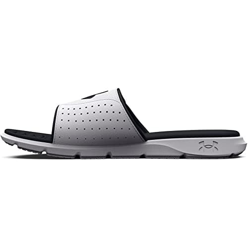 Image of Under Armour Men's Ua M Ignite 7 SL Slides, 100 White Black, 9 UK