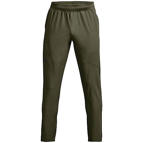 Image of Under Armour Mens Unstoppable Tapered Jogging Bottoms Green XL
