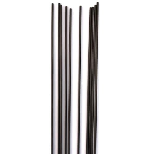 Image of 4pcs 500mm Carbon Fiber Rod, Diameter 3mm 3.5mm 2mm 4mm Round, High Strength Light Weight Composite(3x500mm)