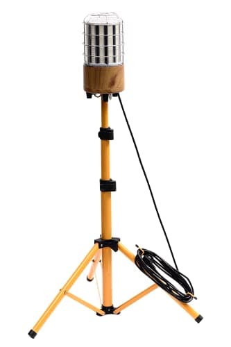 Image of Choen 240V 150W Led Tripod Work Site Light on Stand,360 Degree Construction Light 21000 Lm,Waterproof,Impact Resistant and Large Lighting Area for Building Contractor,Workshop and Family