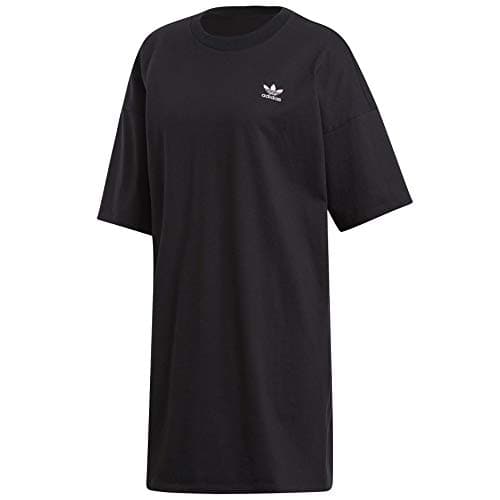 Image of adidas Originals Unisex's Trefoil Dress Casual, Black, Medium
