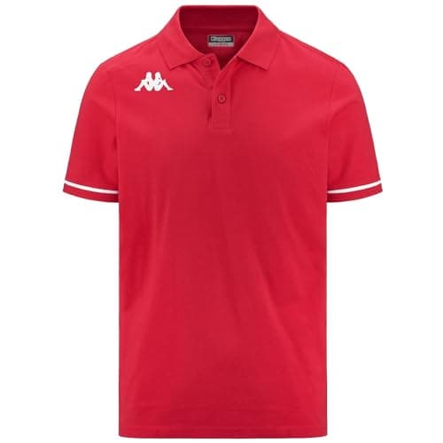 Image of Kappa Barli Men's Polo Shirt Red/White