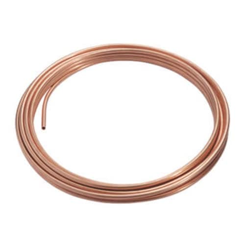 Image of 10mm - 2 Meter - Copper Pipe - Plumbing Gas Water Flexible Coil…