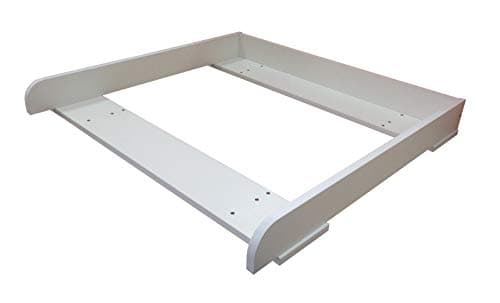 Image of Changing Board Universal Extension Kit (for IKEA Malm, Hemnes, Nordli Drawers), White