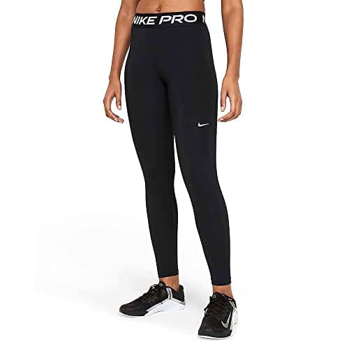 Image of Nike Womens Sweatpants Leggings, Black/(White), XS EU