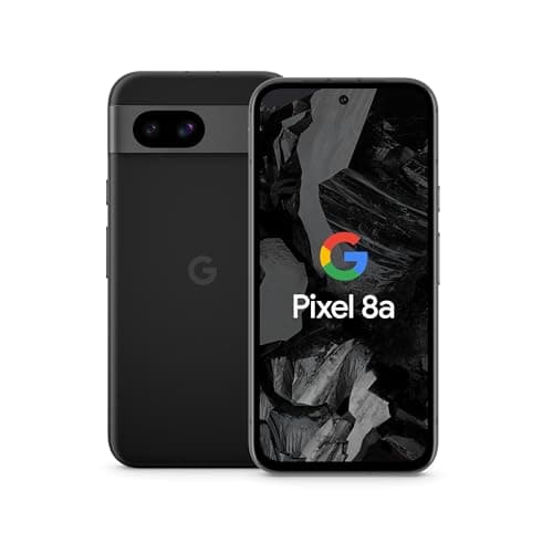 Image of Google Pixel 8a – Unlocked Android smartphone with advanced Pixel Camera, 24-hour battery and powerful security – Obsidian, 128GB (Renewed)