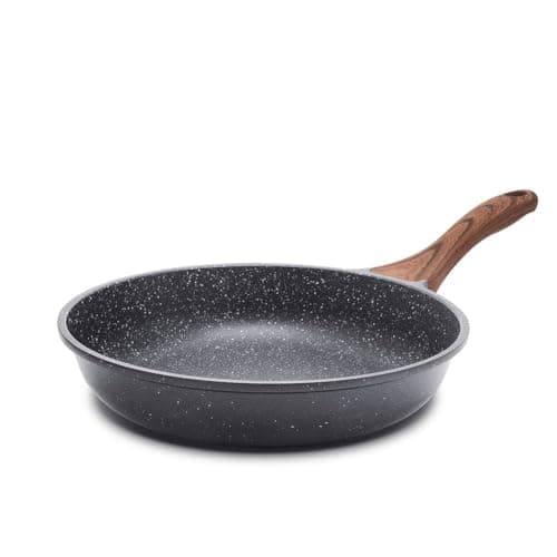 Image of SENSARTE Non Stick Frying Pan Skillet, 24cm Swiss Granite Coating Omelette Pan, Healthy Stone Cookware, Induction Compatible