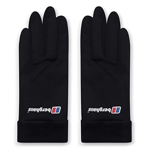 Image of Berghaus Unisex Liner Insulated Touchscreen Compatible Gloves, Black, XS