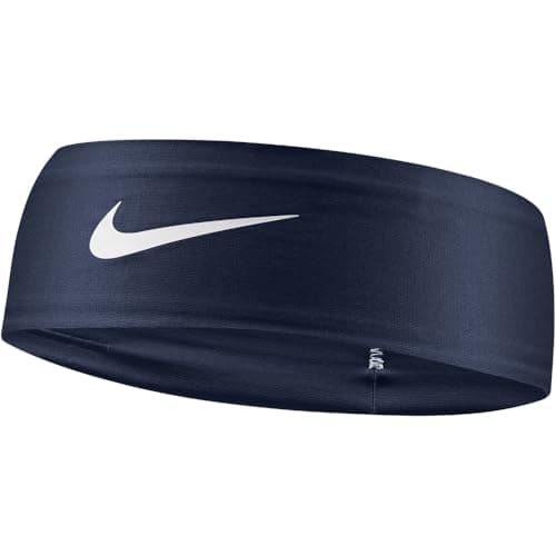Image of Nike Fury Dri-FIT Classic Headband (One Size) (Navy)