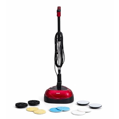 Image of Ewbank EP170 Lightweight Floor Polisher, Cleaner, Buffer and Electric Scrubber Machine with Reusable Pads, Ideal for Any Hard Floors, Laminate, Wood, Vinyl, Marble and Granite