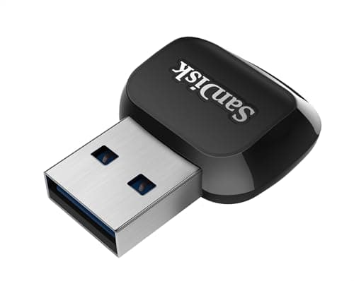 Image of SanDisk QuickFlow microSD UHS-I Card USB-A Reader/Writer, Up to 250MB/s read and 150MB/s write speeds, USB 3.2 Gen 1