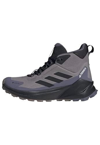 Image of adidas Women's Terrex Trailmaker 2 Mid Gore-TEX Hiking Shoes, Taupe Oxide/Core Black/Preloved Violet, 6 UK