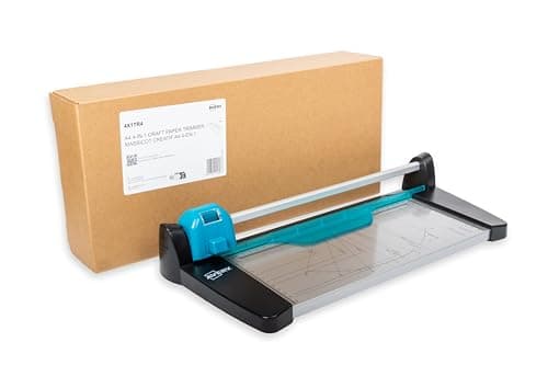 Image of Avery 4-in-1 A4 Paper Trimmer – Straight, Wavy, Dash & Folding Line Cutter for Craft, Office & School Use