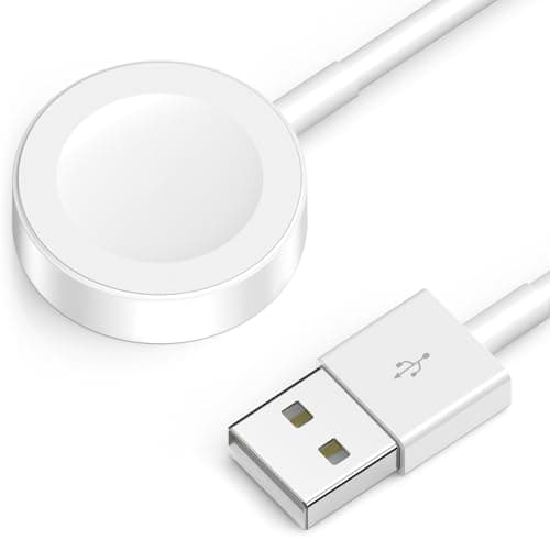 Image of 2026 Upgraded iWatch Charger Compatible with Apple Watch Charger USB Magnetic Charging Cable Portable Fast Accessories for iWatch Ultra/SE/Series 9/8/7/6/5/4/3/2/1(1m)