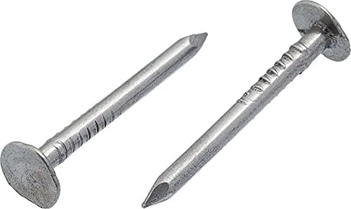 Image of 3mm x 40mm Steel Roof Nails Large Head Felt Clout Felt Tacks (Pack of 100) C10E/1