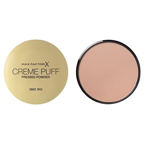 Image of Max Factor Creme Puff Pressed Compact Powder, Glowing Formula for All Skin Types, 50 Natural, 21 g