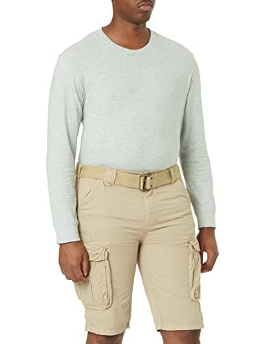 Image of Schott NYC Men's TRRANGER30 Cargo Shorts, LT.Beige, 28