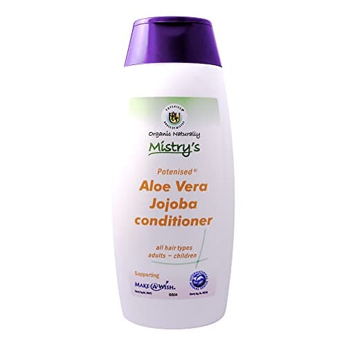 Image of The House of Mistry Aloe Vera Jojoba Conditioner 200ml - Natural Hair Care, Gentle, Strengthening & Nourishing - Suitable for All Ages and Hair Types, Additive Free, Vegan