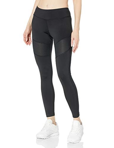 Image of Reebok Women's Workout Ready Mesh Tight, Black, Large