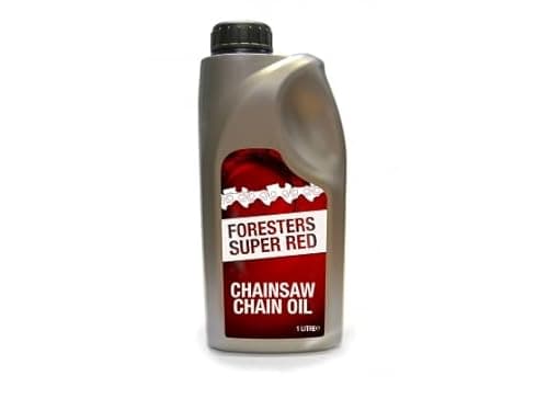 Image of Handy Parts - 1 Litre Foresters Super Red Chainsaw Chain Oil