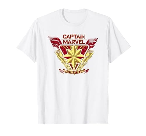Image of Captain Marvel Protector Of The Skies T-Shirt