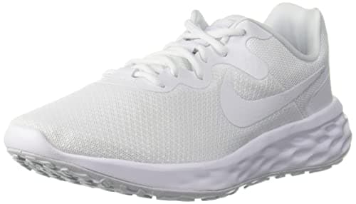 Image of NIKE DC3729-102 Revolution 6 Next Nature Sneaker Adult White/White-White 5