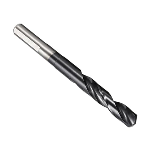 Image of PATIKIL 13.5mm Drill Bit 17/32", 1/2" Reduced Shank M35 Cobalt 5% HSS with Titanium Aluminum Nitride Coating 135° Split Point for Hard Metal Stainless Steel High-speed Cutting