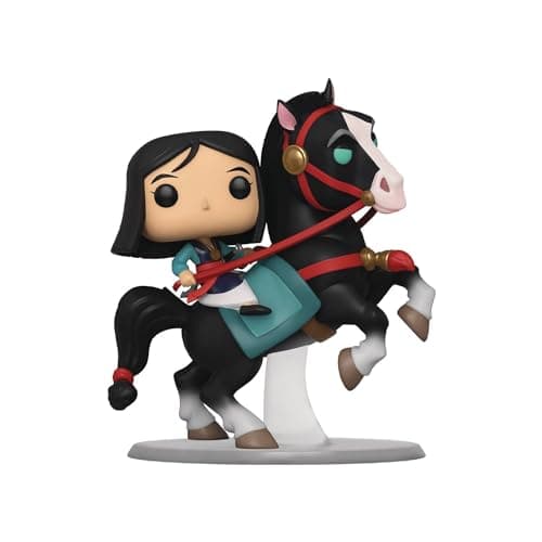 Image of Funko POP! Rides Mulan on Khan - Collectable Vinyl Figure - Gift Idea - Official Merchandise - Toys for Kids & Adults - Movies Fans - Model Figure for Collectors and Display