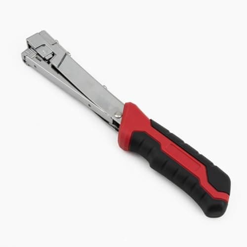 Image of Barbarossa Professional Heavy Duty Hammer Tacker/Stapler for Quick and Easy Fastening - Ideal for Roofing, Flooring, and Insulation Projects