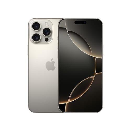Image of Apple iPhone 16 Pro Max 512 GB: 5G Mobile phone with Apple Intelligence, Camera Control, A18 Pro Chip and a Huge Leap in Battery Life. Works with AirPods; Natural Titanium