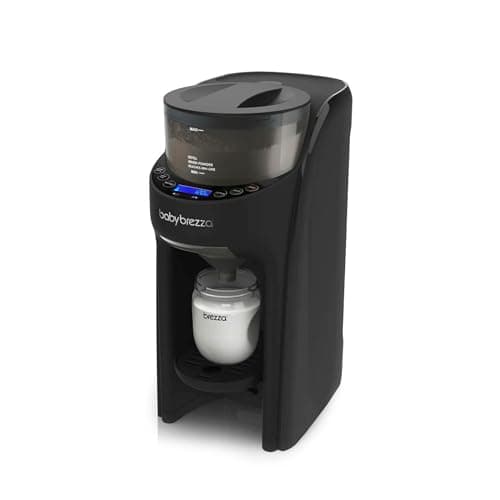 Image of Baby Brezza Formula Pro Advanced Formula Dispenser Machine - Automatically Mix a Warm Formula Bottle Instantly - Easily Make Bottle with Automatic Powder Blending, Black