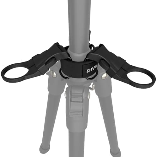 Image of Pivo Travel-Friendly Lightweight Stylish & Sturdy Construction Photo Video Studio Universal Tripod Adjustable Weight Clip-On Accessory for Stabilizing Tripods
