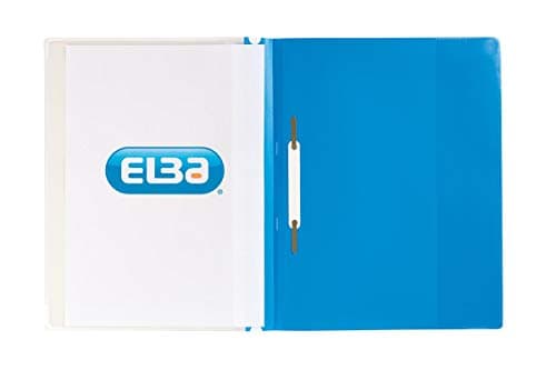 Image of Elba Pocket Report File A4 Blue (Pack of 25)