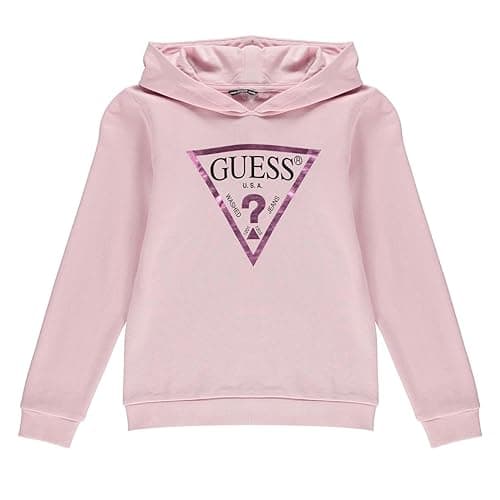 Image of GUESS Kids Logo Hoodie Pink 14 Years