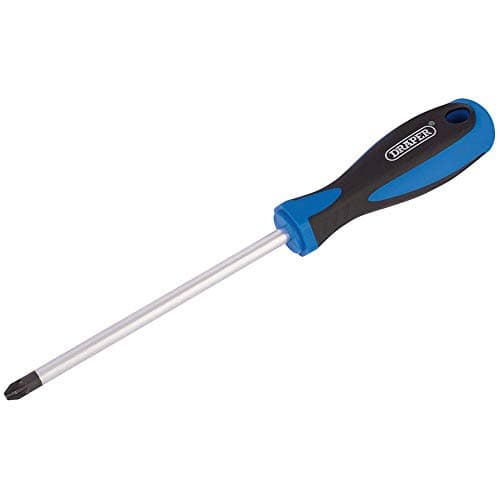 Image of Draper 63562 Engineer's PZ Type No. 3 Tip Screwdriver, 150 mm Blade Length,Blue