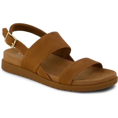Image of TOMS Marin Sandal Polyurethane Women's Brown Sugar Sandals - UK 7
