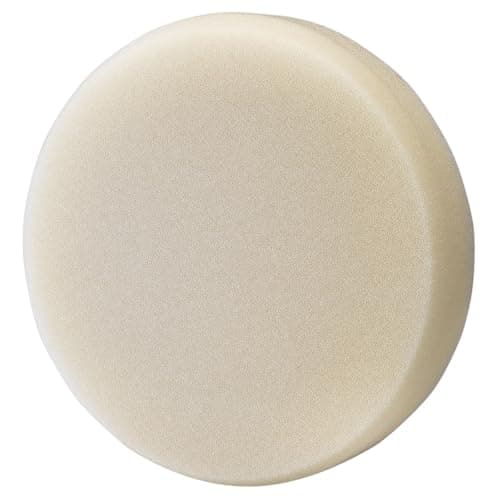 Image of Draper 20376 Medium-Light Polishing Pad, 180mm, White