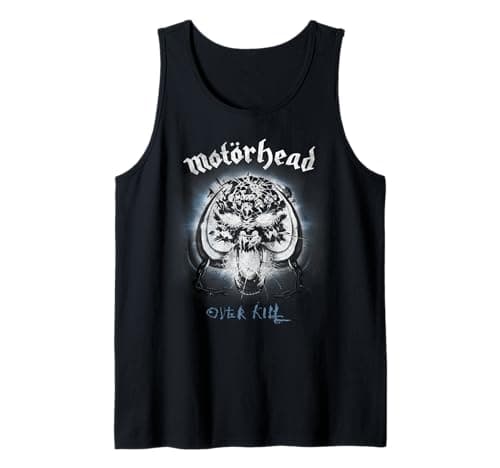 Image of Motörhead Overkill Tracklist Tank Top
