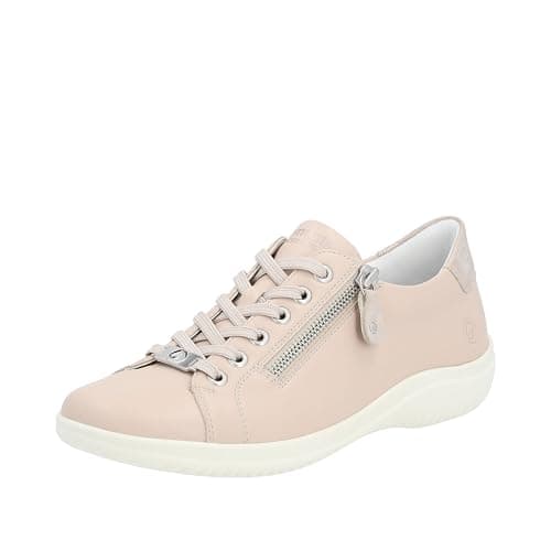 Image of Remonte Women's D1e03 Sneaker (Lightblush Rose Gold 31, UK Footwear Size System, Adult, Women, Numeric, Medium, 6.5)