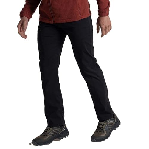 Image of Craghoppers Mens Trousers Kiwi Pro III Walking, Black, 34W EU