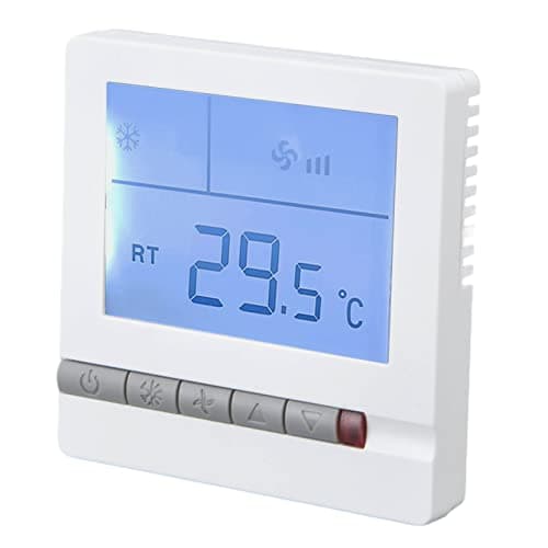 Image of Smart Air Conditioner Controller, AC220V Multifunction LCD Display Smart Hotel Thermostat