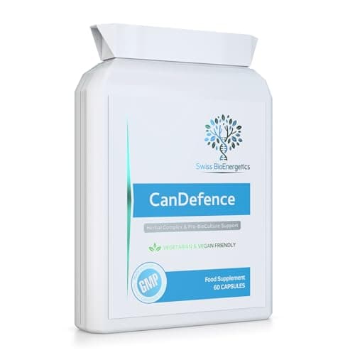 Image of CanDefence 60 Capsules - Candida Support - Ultimate Extra Strength All-in-ONE Formulation