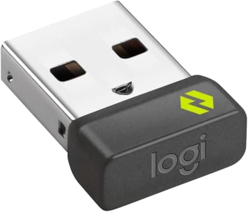 Image of USB Bolt Receiver for Mouse and Keyboard Compatible for Any Logitech Product That Display The Bolt Logo (Renewed)
