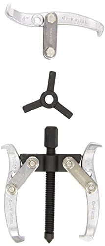 Image of Draper 25994 Twin and Triple Leg Reversible Puller, 78mm Reach x 100mm Spread , Blue